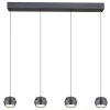 Globo MARTHY Pendant Light LED grey, 4-light sources