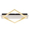 Globo LESINA Ceiling Light LED chrome, gold, black, white, 1-light source