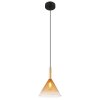 Globo LOPUSA Pendant Light brass, black, 1-light source