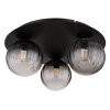 Globo DALLERTA Ceiling Light black, 3-light sources