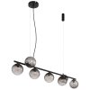 Globo DALLERTA Pendant Light black, 7-light sources