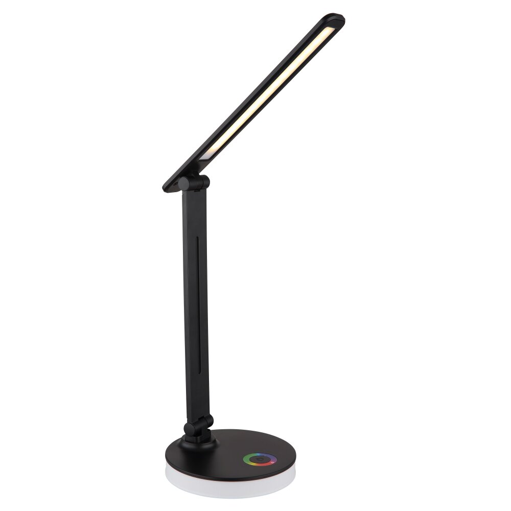 Globo GERALDO Table lamp LED black, 1-light source, Colour changer