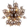 Globo UDO Pendant Light black, 6-light sources