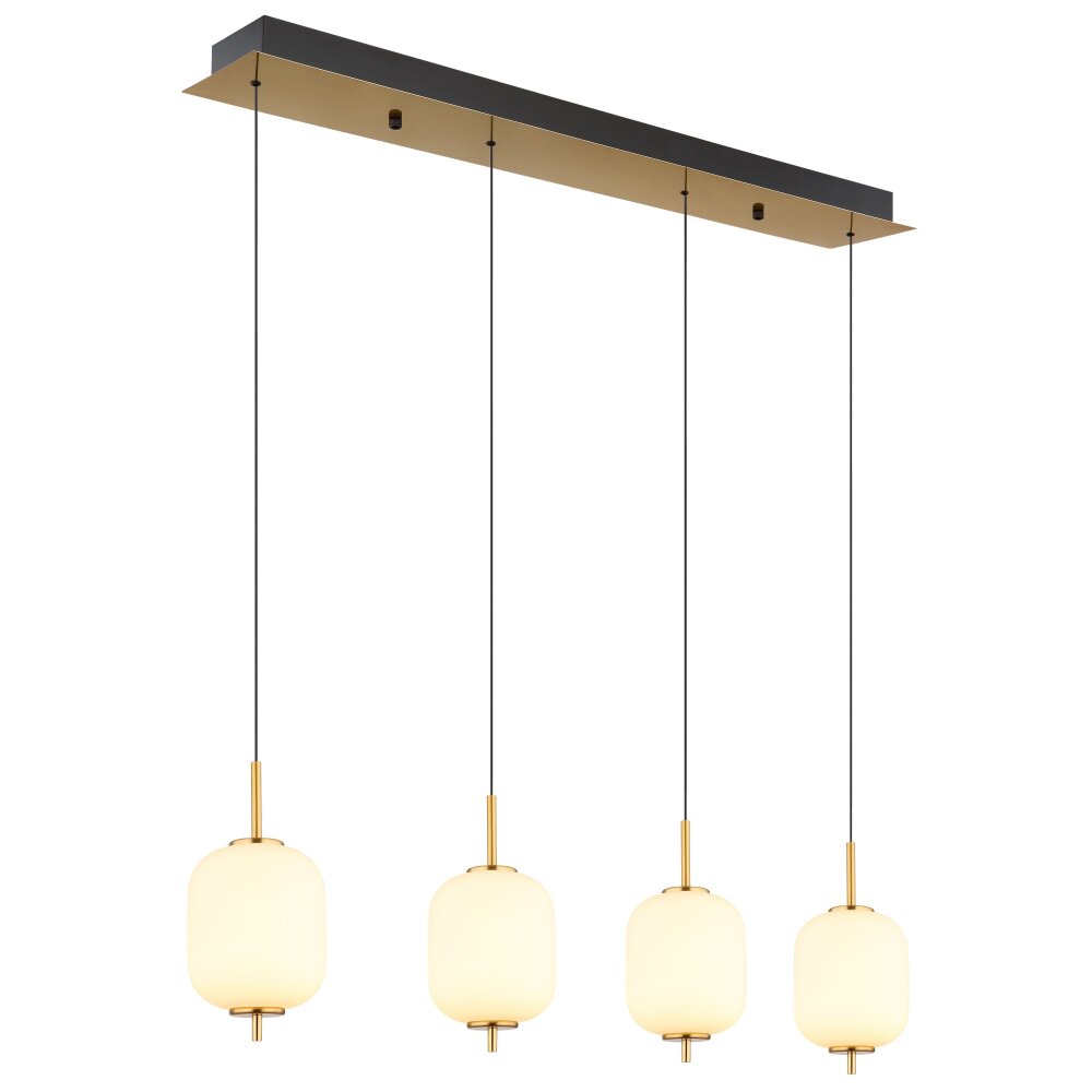 Globo EWALD Pendant Light LED white, 4-light sources