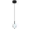 Globo AIDA Pendant Light LED black, 1-light source