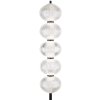 Globo AIDA Floor Lamp LED black, 5-light sources