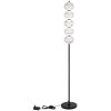 Globo AIDA Floor Lamp LED black, 5-light sources