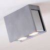 Braslo Ceiling Light chrome, grey, 2-light sources