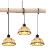 Globo REX Pendant Light black, 4-light sources