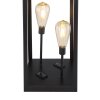 Globo solar light LED black, 2-light sources