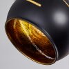 Southwest Ceiling Light gold, black, 3-light sources