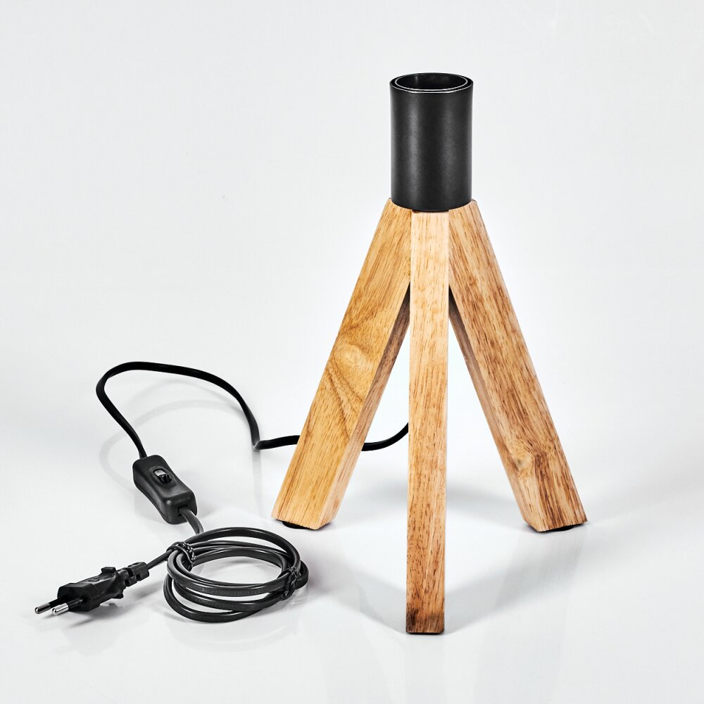 BECCAR Table lamp Ecru, black, 1-light source