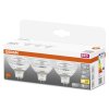 OSRAM Set of 3 LED Star GU5.3 6.5 W 2700 Kelvin 621 Lumen transparent, 3-light sources