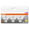 OSRAM Set of 3 LED Star GU5.3 6.5 W 2700 Kelvin 621 Lumen transparent, 3-light sources