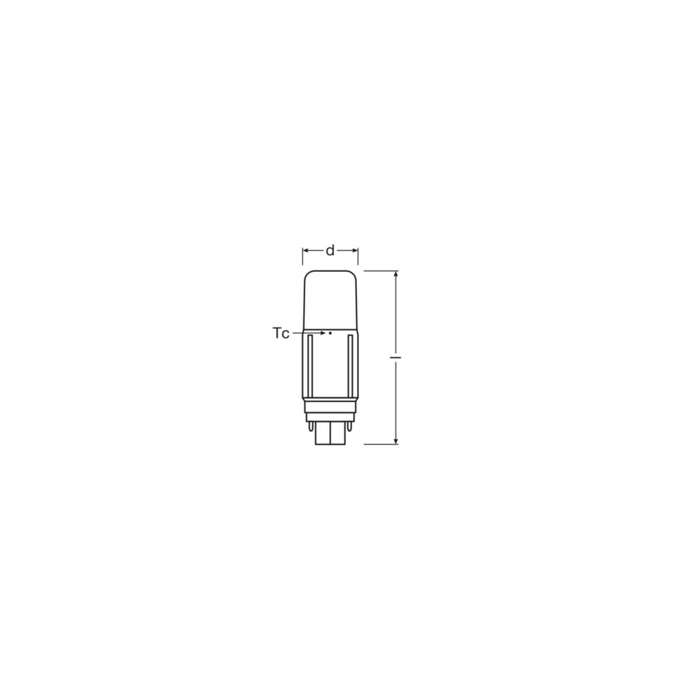 OSRAM DULUX G24d 7.5 Watt 3000 Kelvin 870 Lumen