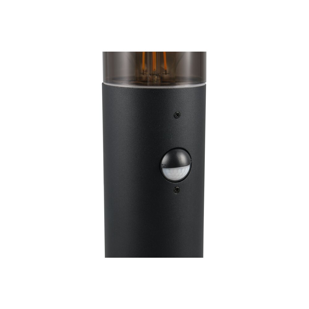 Trio HOOSIC outdoor floor lamp black, 1-light source, Motion sensor