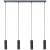 Brilliant Marty Pendant Light LED black, 4-light sources