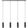 Brilliant Marty Pendant Light LED black, 4-light sources