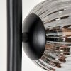 Remaisnil Floor Lamp - glass 10 cm, 15 cm Amber, Smoke-coloured, 3-light sources