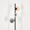 Remaisnil Floor Lamp - glass 12 cm black, 3-light sources