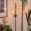 Remaisnil Floor Lamp - glass 12 cm black, 3-light sources