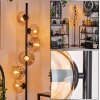 Gastor Floor Lamp - glass 15 cm Amber, clear, 6-light sources