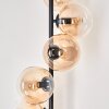 Gastor Floor Lamp - glass 15 cm Amber, clear, 6-light sources