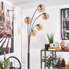 Koyoto Floor Lamp - glass 15 cm Amber, 5-light sources