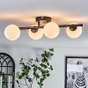 Chehalis Ceiling Light - glass 10 cm white, 4-light sources