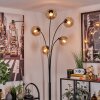 Gastor Floor Lamp - glass 15 cm Amber, clear, 5-light sources