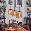 Lauden Pendant Light - glass 25 cm Amber, 3-light sources