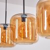 Lauden Pendant Light - glass 25 cm Amber, 3-light sources