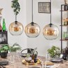 Koyotot Pendant Light - glass 30 cm Amber, clear, 3-light sources