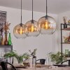 Koyotot Pendant Light - glass 30 cm Amber, clear, 3-light sources