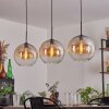 Koyotot Pendant Light - glass 30 cm Amber, clear, 3-light sources