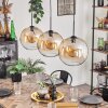 Koyotot Pendant Light - glass 30 cm Amber, clear, 3-light sources