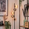 Remaisnil Floor Lamp - glass 10 cm, 12 cm Amber, Smoke-coloured, 5-light sources