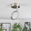 Sarnadinha Ceiling Light LED matt nickel, 1-light source