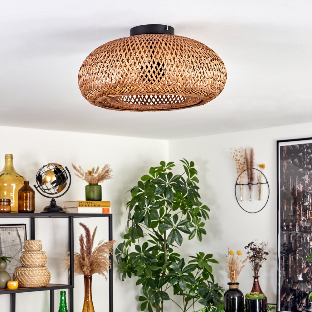 Bauro Ceiling Light 40 cm black, 2-light sources