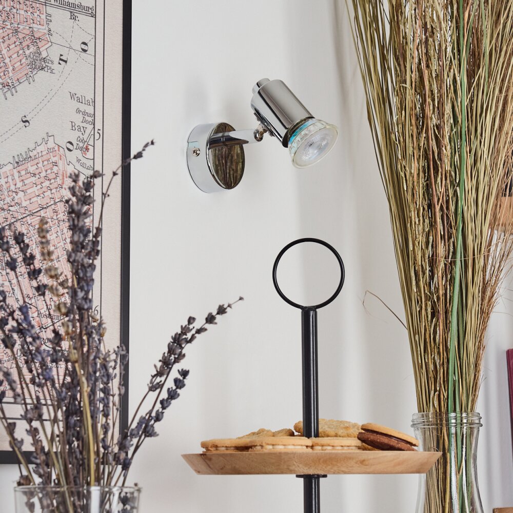Grafberg Wall Light chrome, 1-light source