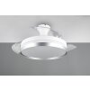 Reality LINDBERG ceiling fan LED titanium, 1-light source, Remote control