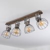 Bitterroot ceiling light grey, Ecru, 4-light sources