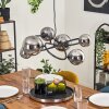 Chariton hanging light black, 6-light sources