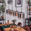 Lauden hanging light chrome, clear, 4-light sources