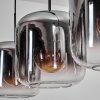 Lauden hanging light chrome, clear, 4-light sources