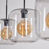 Lauden hanging light clear, 4-light sources