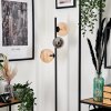 Remaisnil floor lamp black, 3-light sources