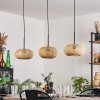 Bauro hanging light black, 3-light sources