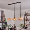 Bauro hanging light black, 3-light sources