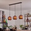 Koyoto hanging light black, 3-light sources